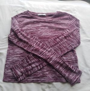 Long sleeve crop top